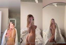 Daisy Keech Nipple Tease Selfie Video  on fanspics.net
