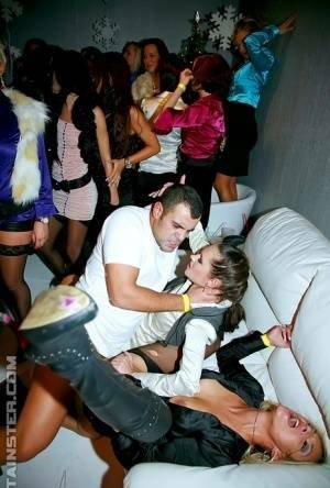 Lustful party fashionistas have some pussy licking and cock fucking fun on fanspics.net