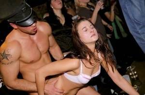 Lecherous shrews going wild and fucking male strippers at the party on fanspics.net