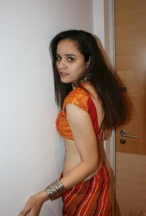 Indian princess Jasime takes her traditional clothes and poses nude - India on fanspics.net