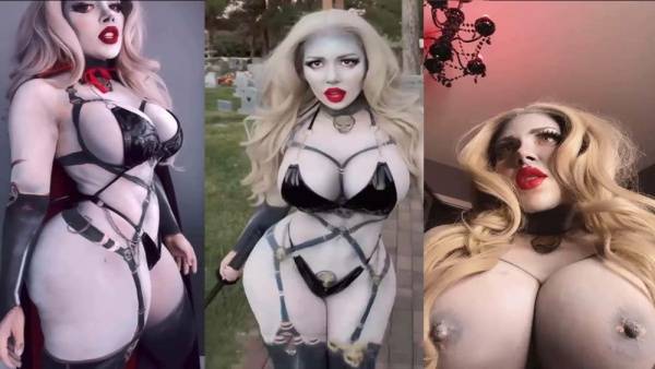 Amanda Nicole Lady Death Nude Cosplay Merged on fanspics.net