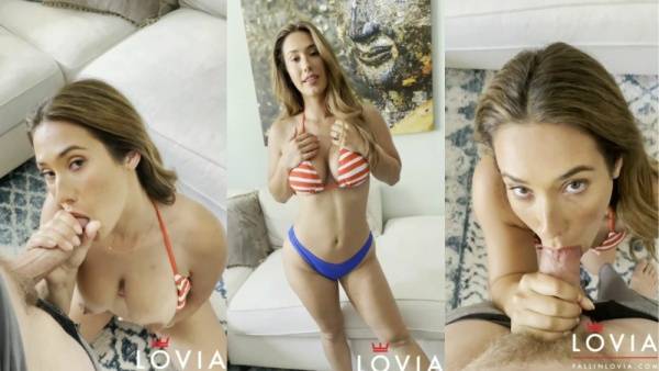 Eva Lovia Deepthroat Blowjob Video  on fanspics.net