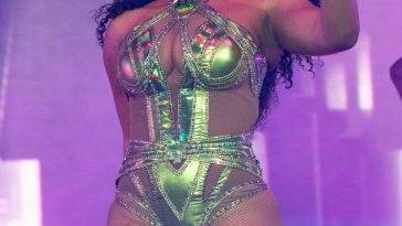 Megan Thee Stallion Displays Her Curvy Body as She Performs at the Coachella Music & Arts Festival on fanspics.net