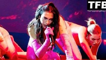 Dua Lipa Shows Off Her Sexy Body During a Performance in Manchester (47 Photos + Video) on fanspics.net