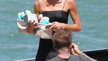 Victoria and David Beckham are Seen Living That Boat Life in Miami - Victoria on fanspics.net