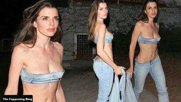 Julia Fox Flaunts Her Sexy Figure in LA on fanspics.net