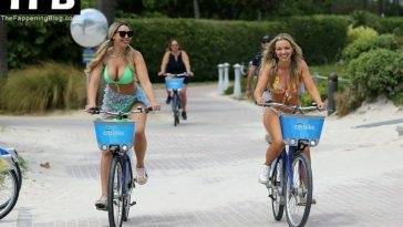 Sexy Victoria Larson & Alison Kay Bowles Enjoy a Day in Miami - Victoria on fanspics.net