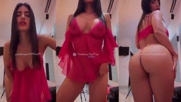 Anabella Galeano Naked See Through Nipples Video  on fanspics.net