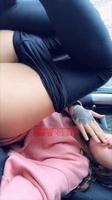 Madeleine Ivyy pussy fingering in car snapchat premium xxx porn videos on fanspics.net