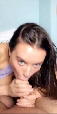 Lana Rhoades boy girl blowjob POV & booty tease snapchat premium xxx porn videos on fanspics.net