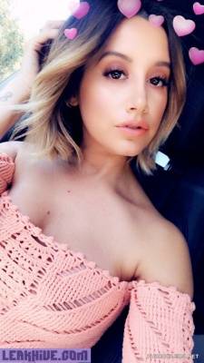 Ashley Tisdale Flashing Her Nipple And Side Boob on fanspics.net