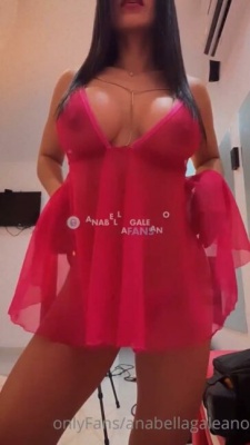 Anabella Galeano See-Through Nipples  Video  on fanspics.net