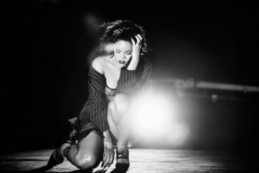 Rihanna Nude Nipple Slip BTS Photoshoot Set  - Barbados on fanspics.net