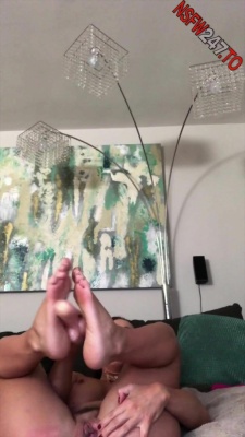 Abigail Mac Who wants to fuck my pretty little feet like this porn videos on fanspics.net