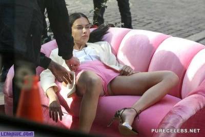 Adriana Lima Hot Upshorts During Photoshoot on fanspics.net
