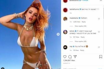 Bella Thorne Nude New Tease Video Onlyfans  on fanspics.net