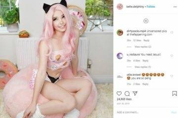 Belle Delphine Nude Tease New Onlyfans Video Leak on fanspics.net