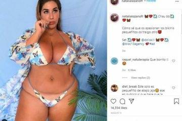 Natalia Lozano Nude Thicc Instagram Model Video on fanspics.net