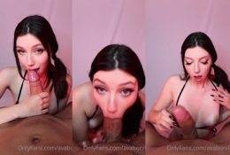 Ava Bonilla Nude Deepthroat Blowjob Video  on fanspics.net