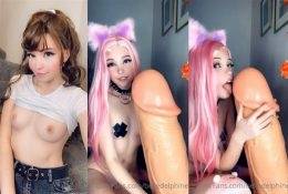 Belle Delphine Sucking Biggest Dildo Dick OnlyFans Video on fanspics.net