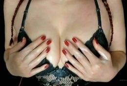 Flirty ASMR OnlyFans Breast Massage Video on fanspics.net