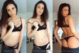 CallMeSkittle OnlyFans Sexy Black Lingerie Video on fanspics.net