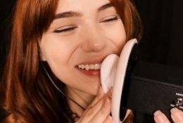 Maimy ASMR Kissing Your Face & Ears Patreon Video on fanspics.net