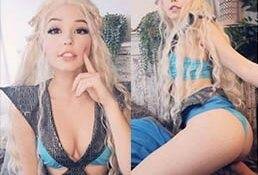 Belle Delphine Sexy Khaleesi Snapchat Photos and Video Leak on fanspics.net