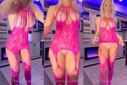 Vicky Stark Nude Pink Lingerie PPV Video  on fanspics.net