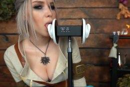 ASMR MOOD Patreon Ciri Cosplay Witcher Video on fanspics.net