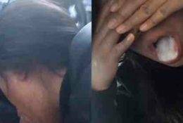 Asian Teen Swallows Cum Car Blowjob! on fanspics.net