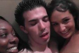 Horny College Teens Gangbang In Dorm Room on fanspics.net