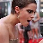 Emma Watson's Slutty Autograph Face on fanspics.net