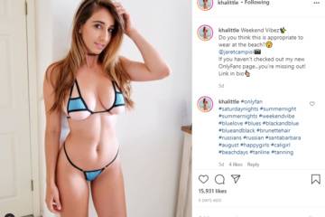 Christina Khalil Lewd Nude Booty Haul Onlyfans Video  on fanspics.net