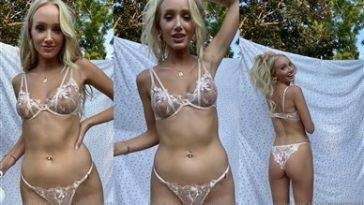 Gwen Gwiz Nude  See Through Lingerie Video on fanspics.net