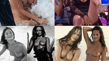 Chrissy Teigen Nude & Sexy Collection (87 Photos + Videos) on fanspics.net