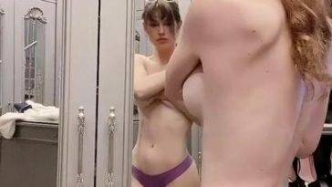 Amanda Cerny Nude Closet Striptease Onlyfans Video Leaked on fanspics.net