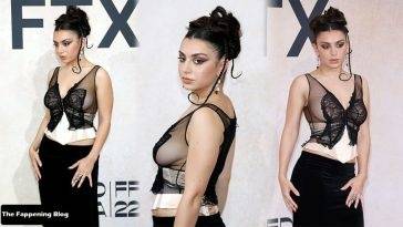 Charli XCX Flashes Her Nude Tits at the amfAR Gala Cannes 2022 in Cap d’Antibes on fanspics.net