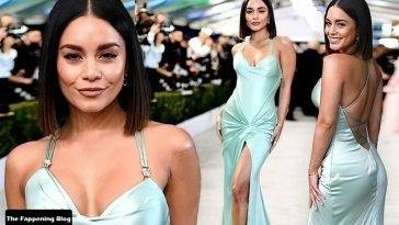 Vanessa Hudgens Shows Off Her Sexy Figure at the 28th Screen Actors Guild Awards on fanspics.net