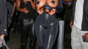 Amber Rose Steals the Scene Outside The Highlight Room in Los Angeles - Los Angeles on fanspics.net