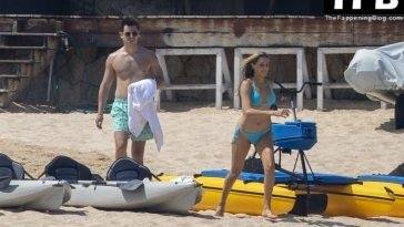 Sophia Stallone Gets Playful with Grant Sholem as The Two Enjoy a Fun Getaway in Cabo on fanspics.net