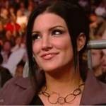 Sexy Fighter Gina Carano Lip Bite on fanspics.net