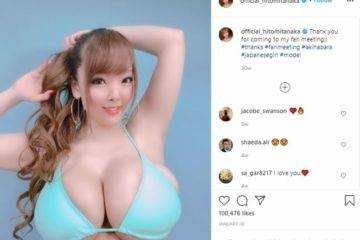 Hitomi Tanaka Nude Big Tits  Video on fanspics.net