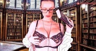 ASMR Amy Naughty Librarian Video on fanspics.net