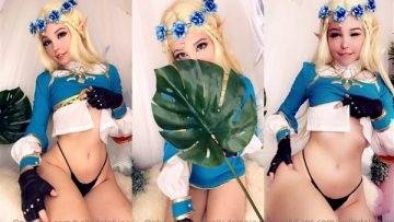 Belle Delphine  Nude Zelda Video on fanspics.net