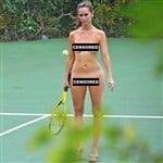 Jennifer Love Hewitt Caught Playing Naked Tennis on fanspics.net