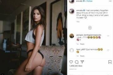 Emily Ratajkowski Nude Video BTS Treats on fanspics.net