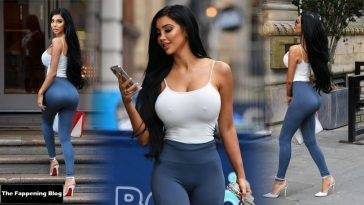 Chloe Khan Flaunts Her Huge Boobs in Liverpool on fanspics.net