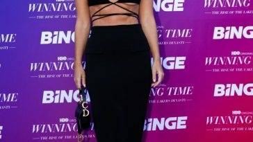 Natasha Oakley Flaunts Her Sexy Tits at the 18Winning Time: The Rise of The Lakers Dynasty 19 Premiere on fanspics.net