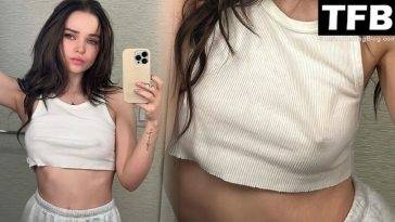 Dove Cameron Shows Her Pokies in a New Selfie Shoot (10 Photos + Video) on fanspics.net